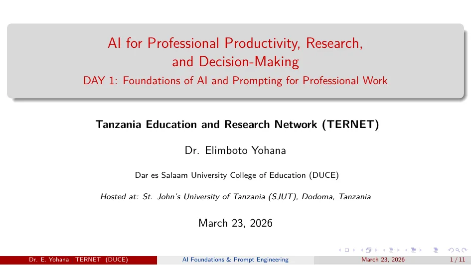 Day 1 — Foundations of AI